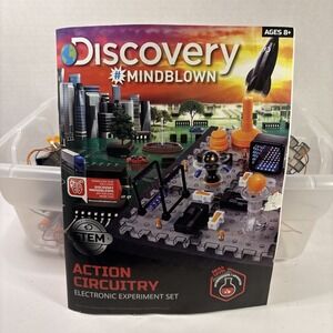 Discovery Mindblown Action Circuitry Electronic Experiment STEM Set Ages 8+